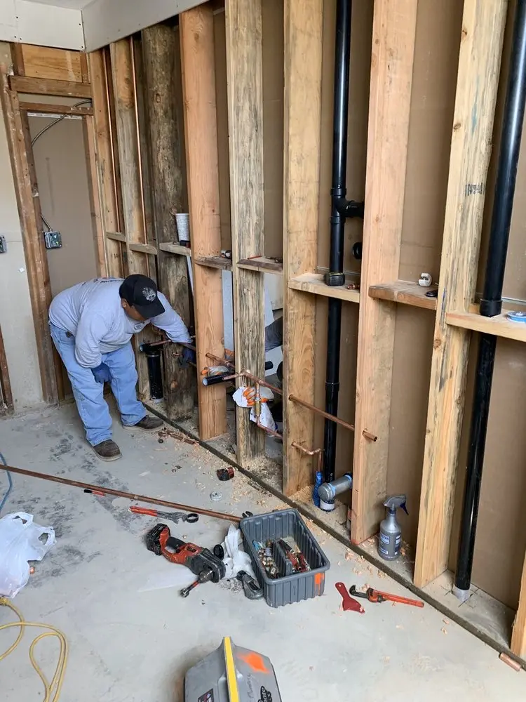 Commercial rough-in plumbing for Gas Line Repair in Aliso Viejo